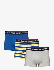 GANT - GANT RETRO SHIELD STRIPE TRUNK 3-P - boxer briefs - lapis blue - 0