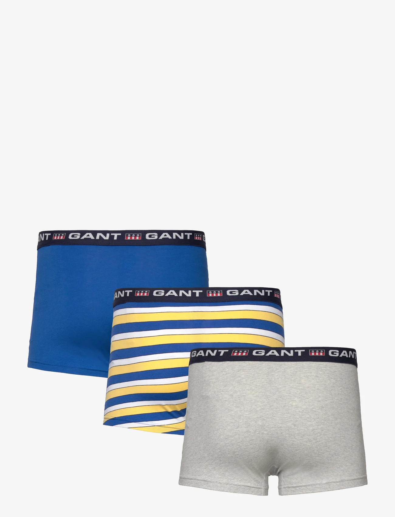 GANT - GANT RETRO SHIELD STRIPE TRUNK 3-P - boxer briefs - lapis blue - 1