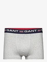 GANT - GANT RETRO SHIELD TRUNK 3-PACK - boxerkalsonger - light grey melange - 2