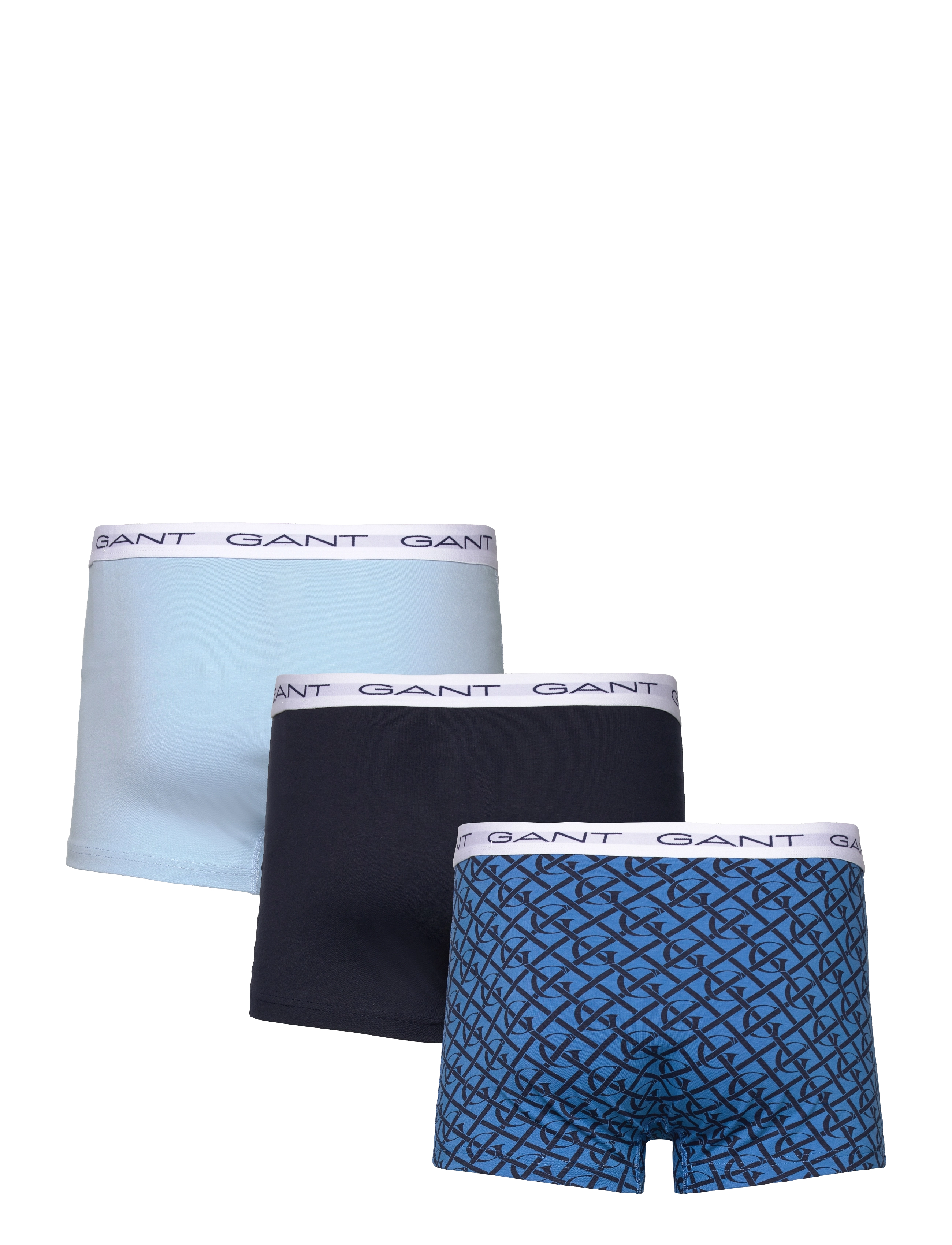 GANT - MONOGRAM G PRINT TRUNK 3-PACK - day blue - 1