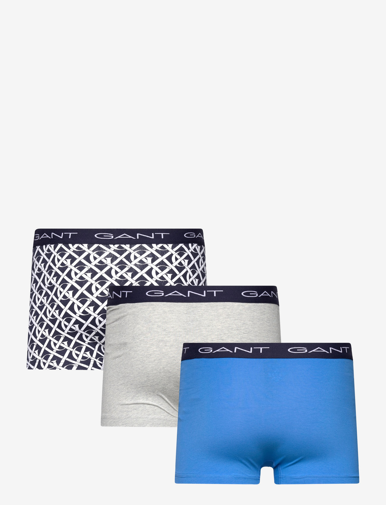 GANT - MONOGRAM G PRINT TRUNK 3-PACK - evening blue - 1