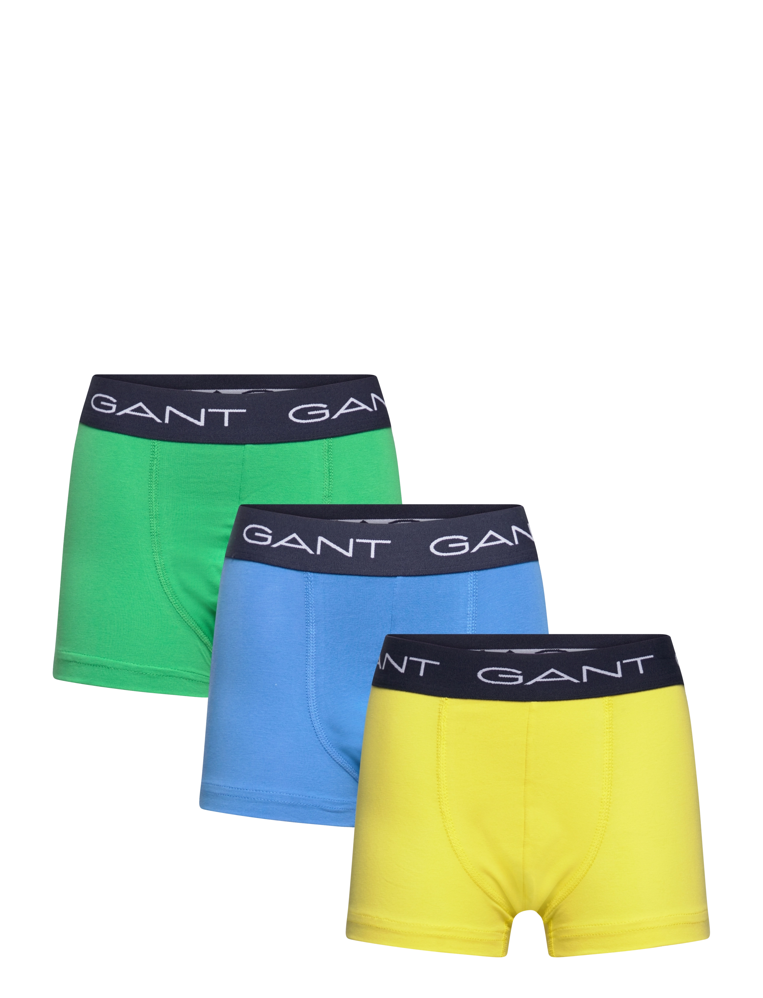 BOY'S TRUNK 3-PACK - MID GREEN