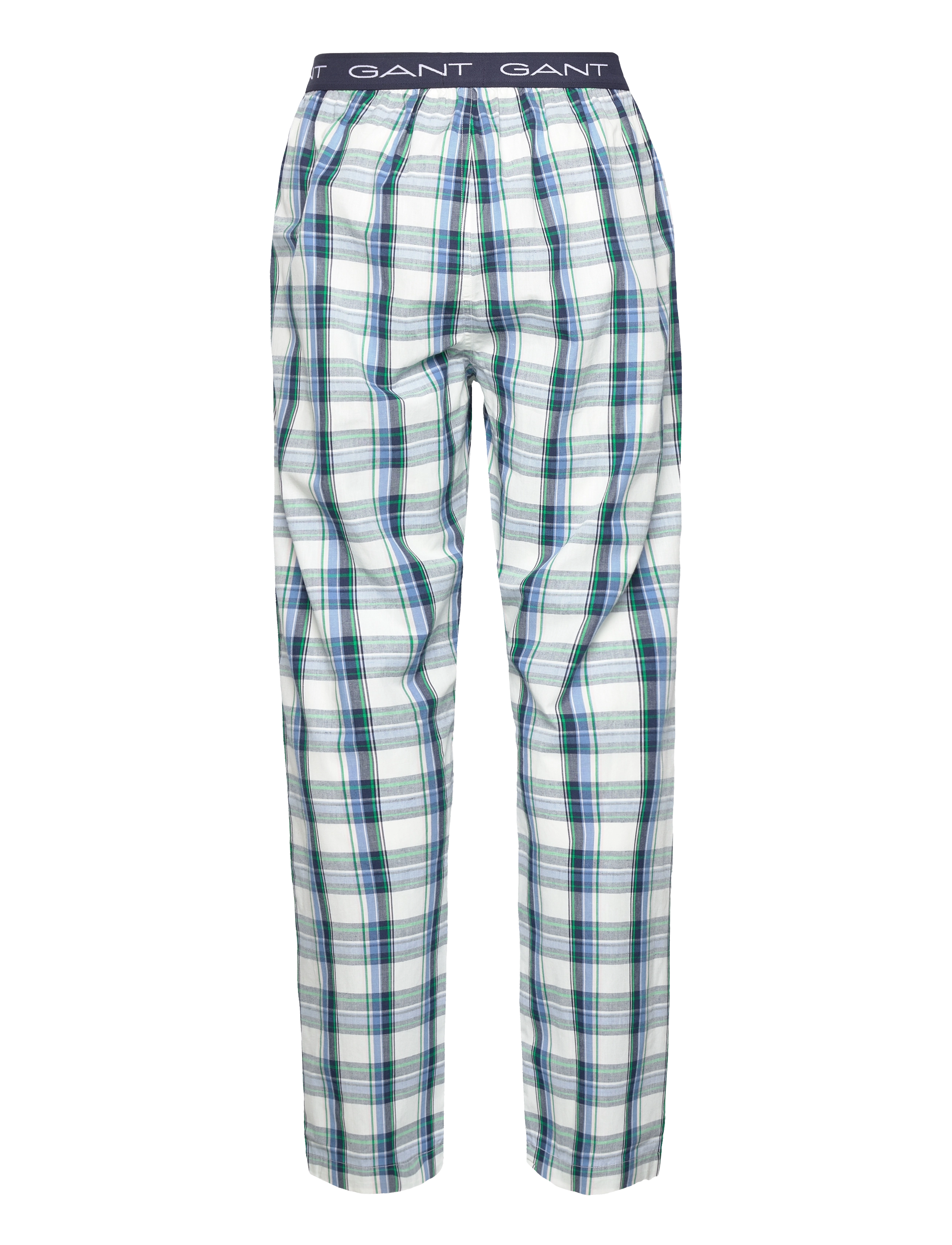 GANT - CHECK PAJAMA PANTS - day blue - 1