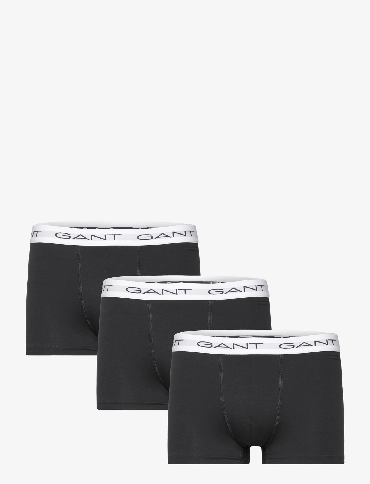 GANT - TRUNK 3-PACK - laveste priser - black / white - 0