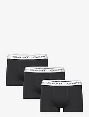 GANT - TRUNK 3-PACK - boxer briefs - black / white - 0