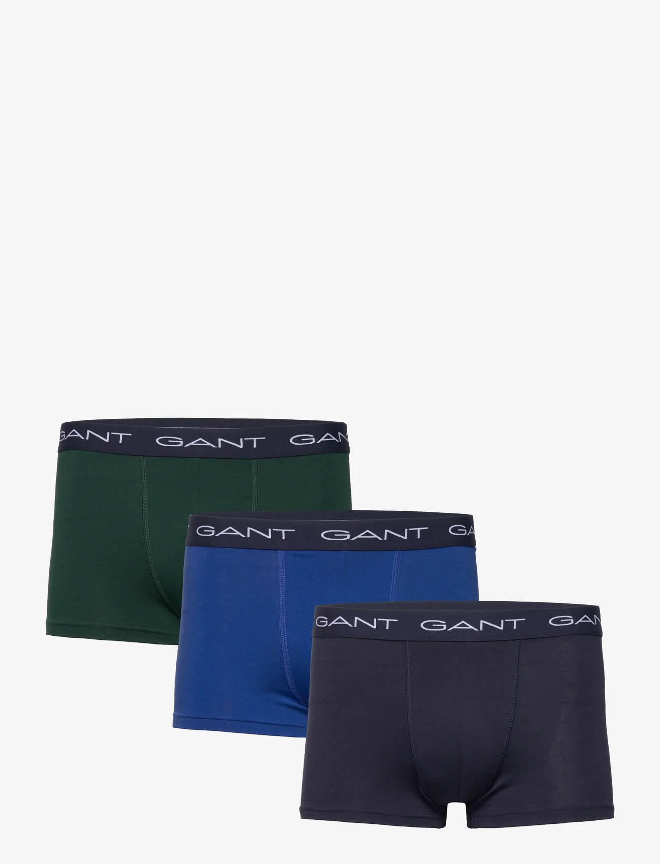 GANT - TRUNK 3-PACK - laveste priser - college blue - 0