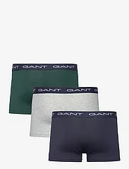 GANT - TRUNK 3-PACK - boxerkalsonger - light grey melange - 2