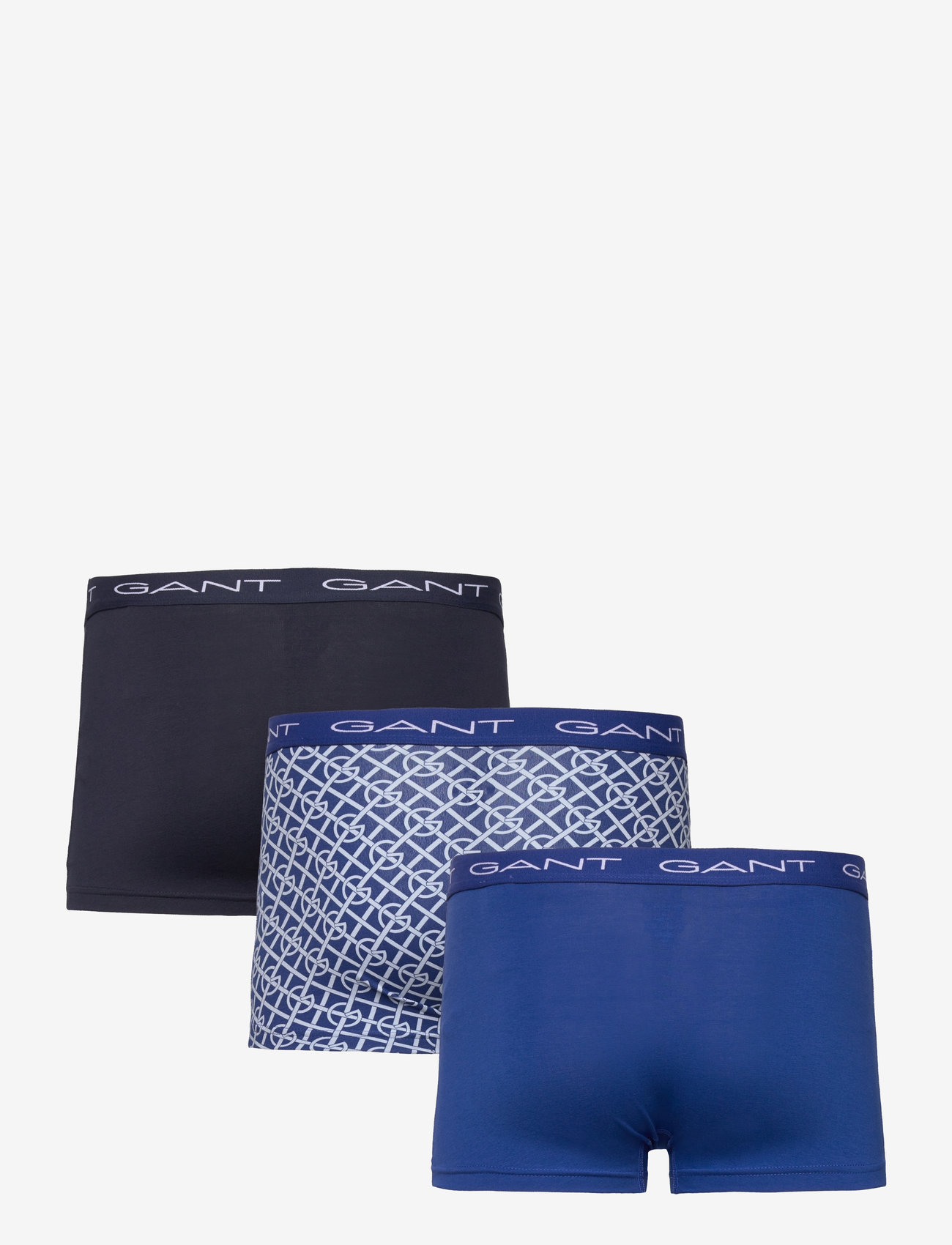 GANT - G PATTERN TRUNK 3-PACK - college blue - 1