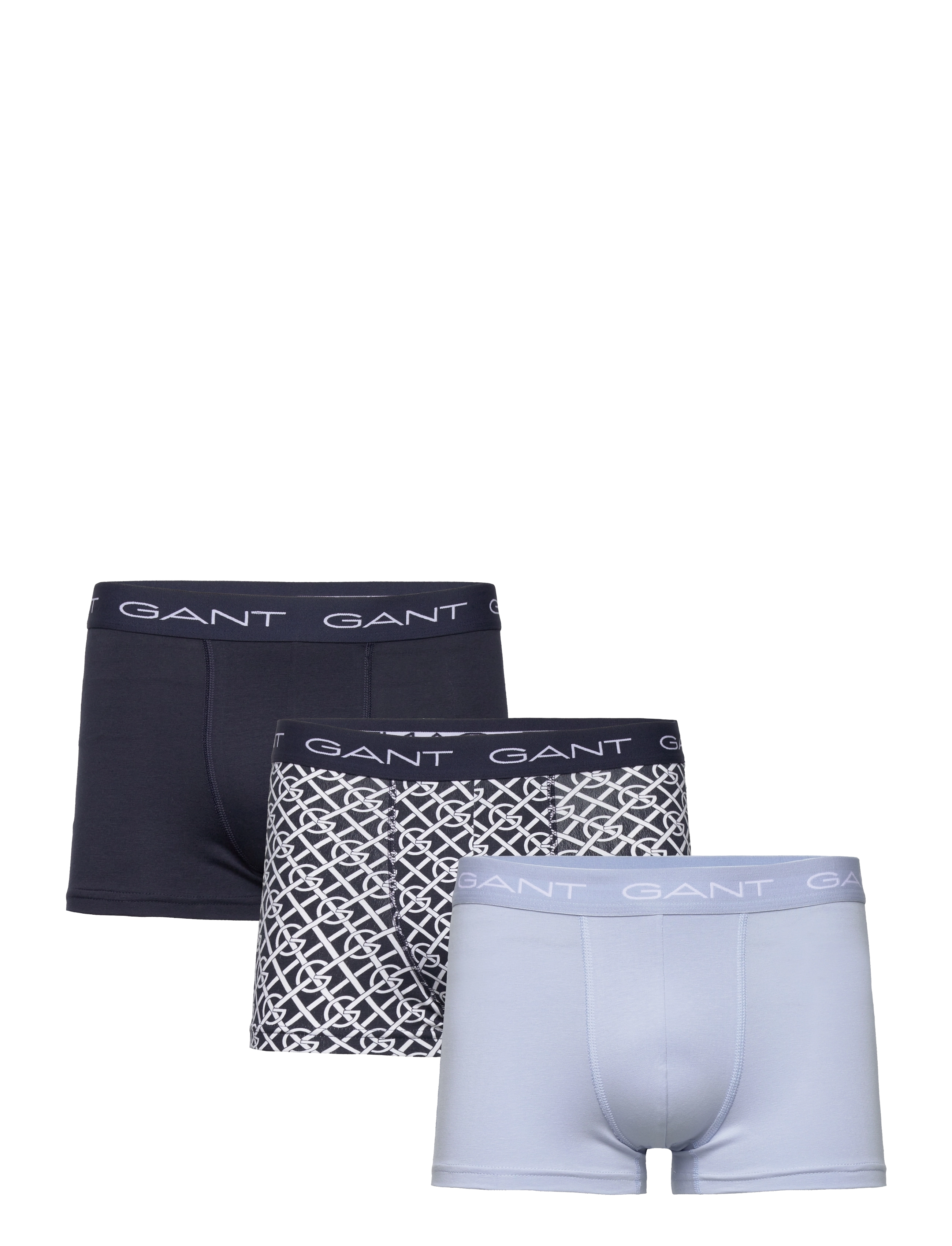 G PATTERN TRUNK 3-PACK - EVENING BLUE