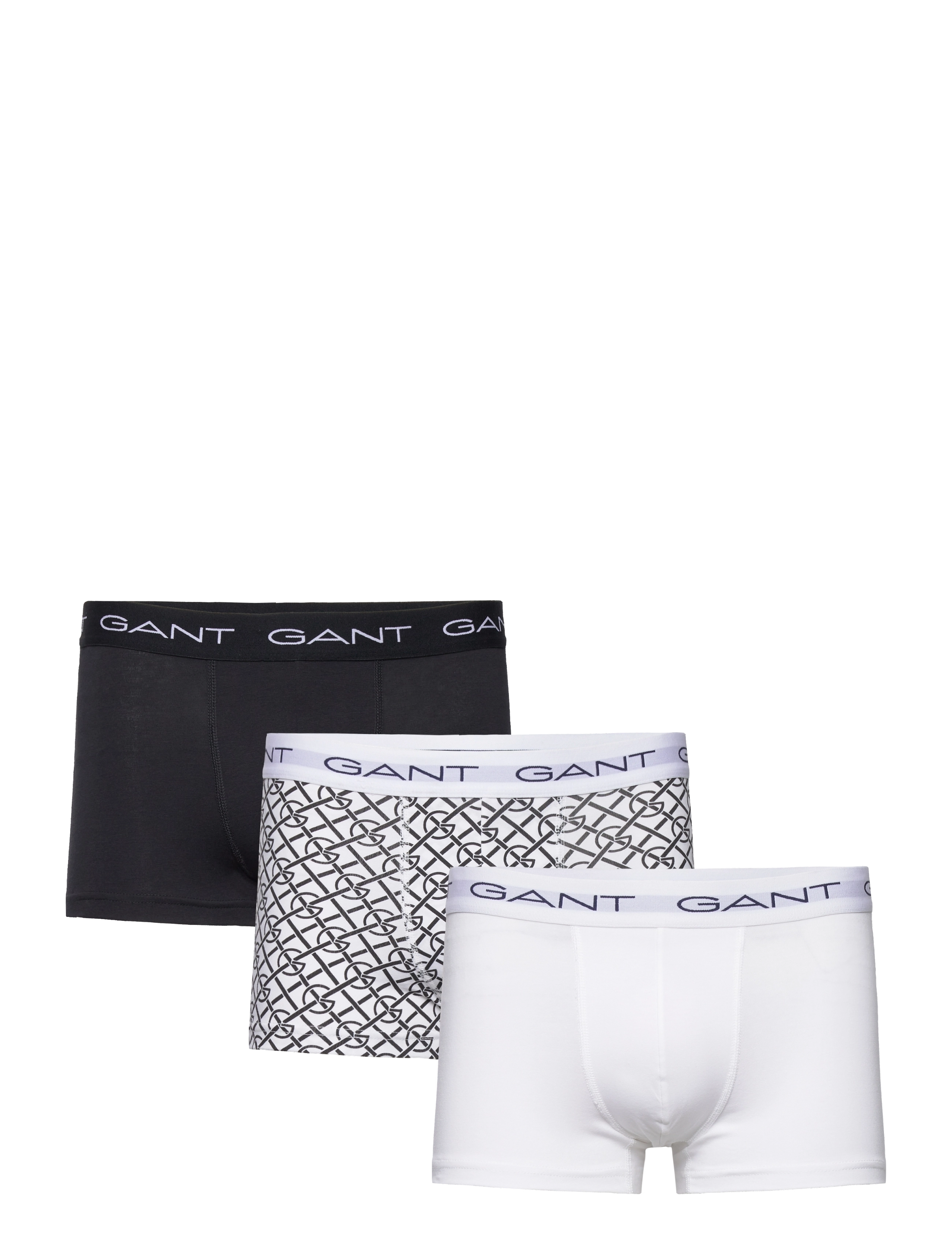 G PATTERN TRUNK 3-PACK - WHITE