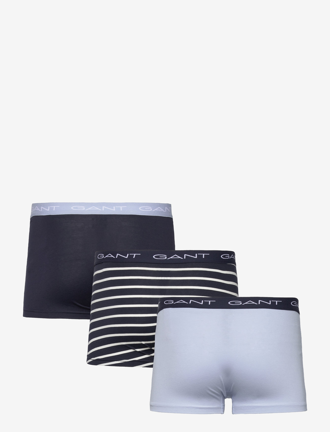 GANT - STRIPE TRUNK 3-PACK - eggshell - 1