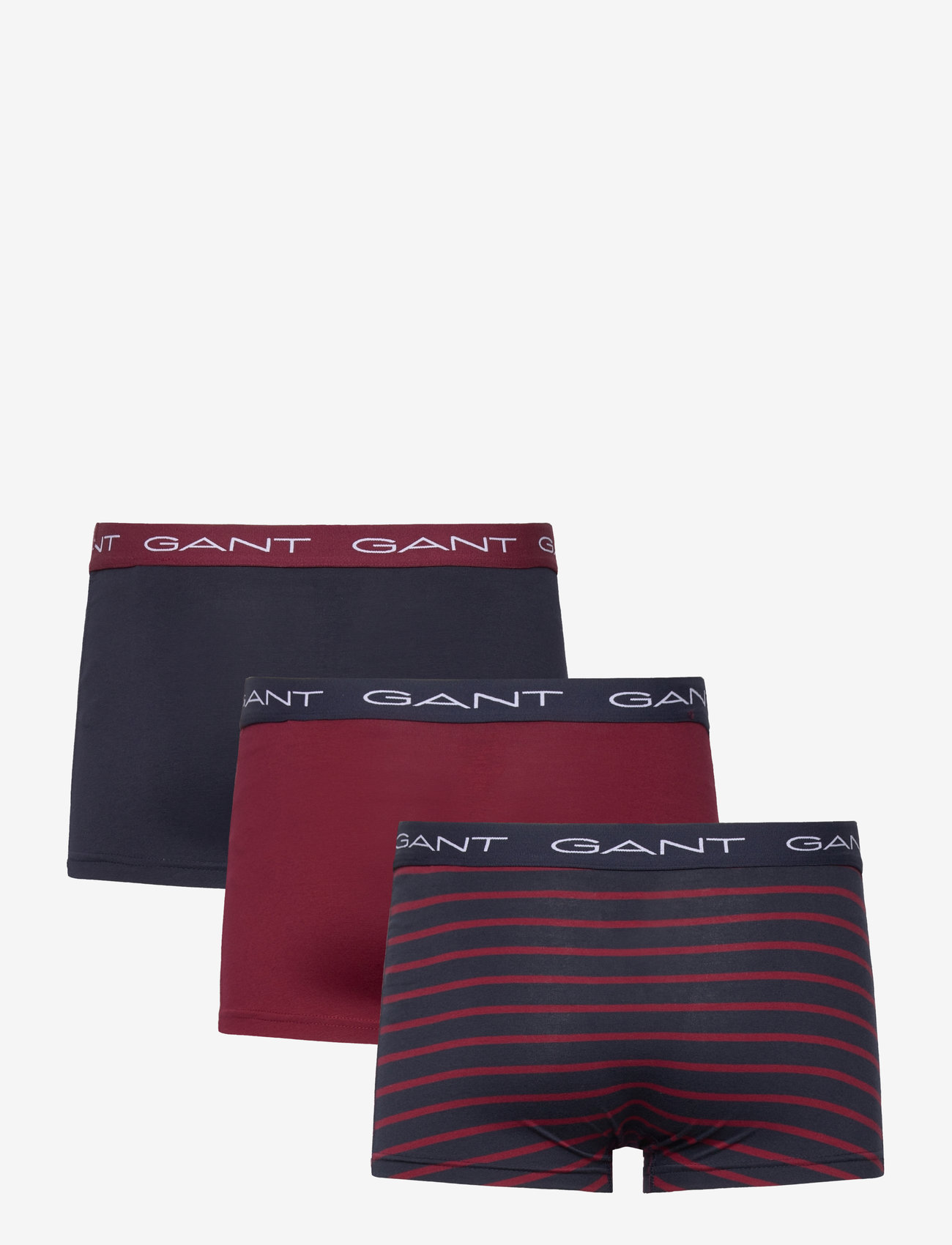 GANT - STRIPE TRUNK 3-PACK - evening blue - 1
