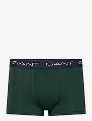 GANT - STRIPE TRUNK 3-PACK - boxer briefs - tartan green - 4