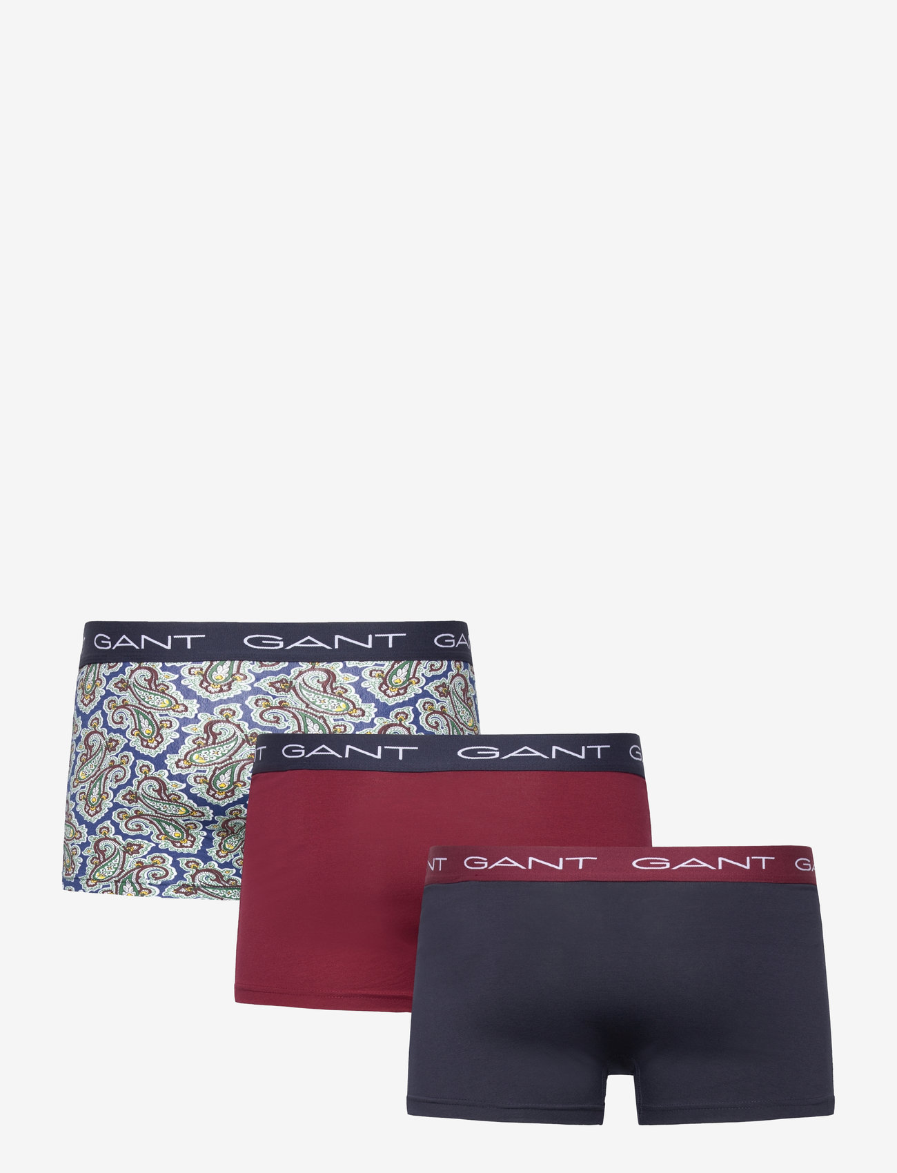 GANT - PAISLEY PRINT TRUNK 3-PACK - deep blue - 2