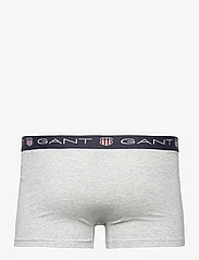 GANT - SHIELD TRUNK 3-PACK - boxer briefs - light grey melange - 3