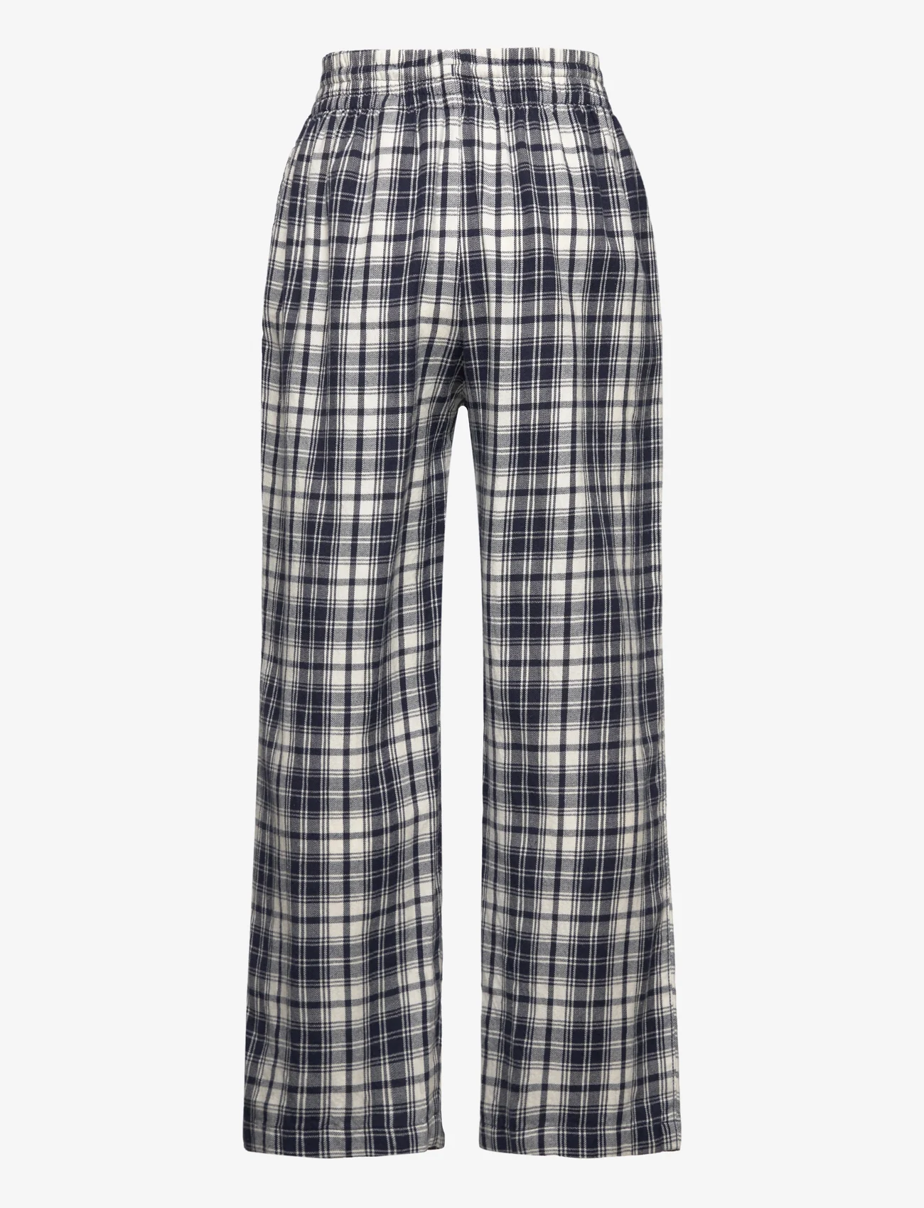 GANT - SMALL CHECK PAJAMA PANTS - pyjamat - evening blue - 1
