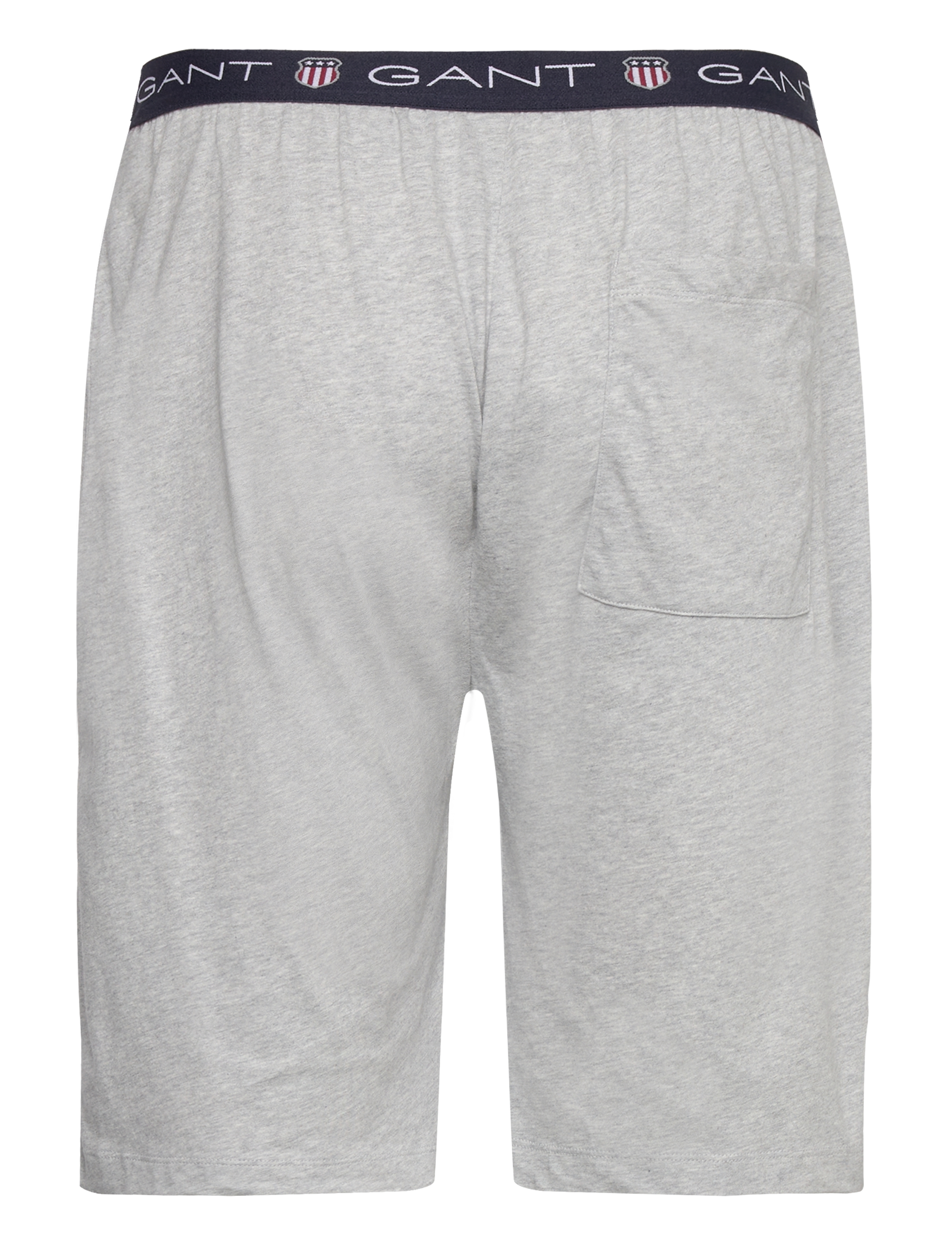 GANT - SHIELD PAJAMA SHORTS - light grey melange - 1