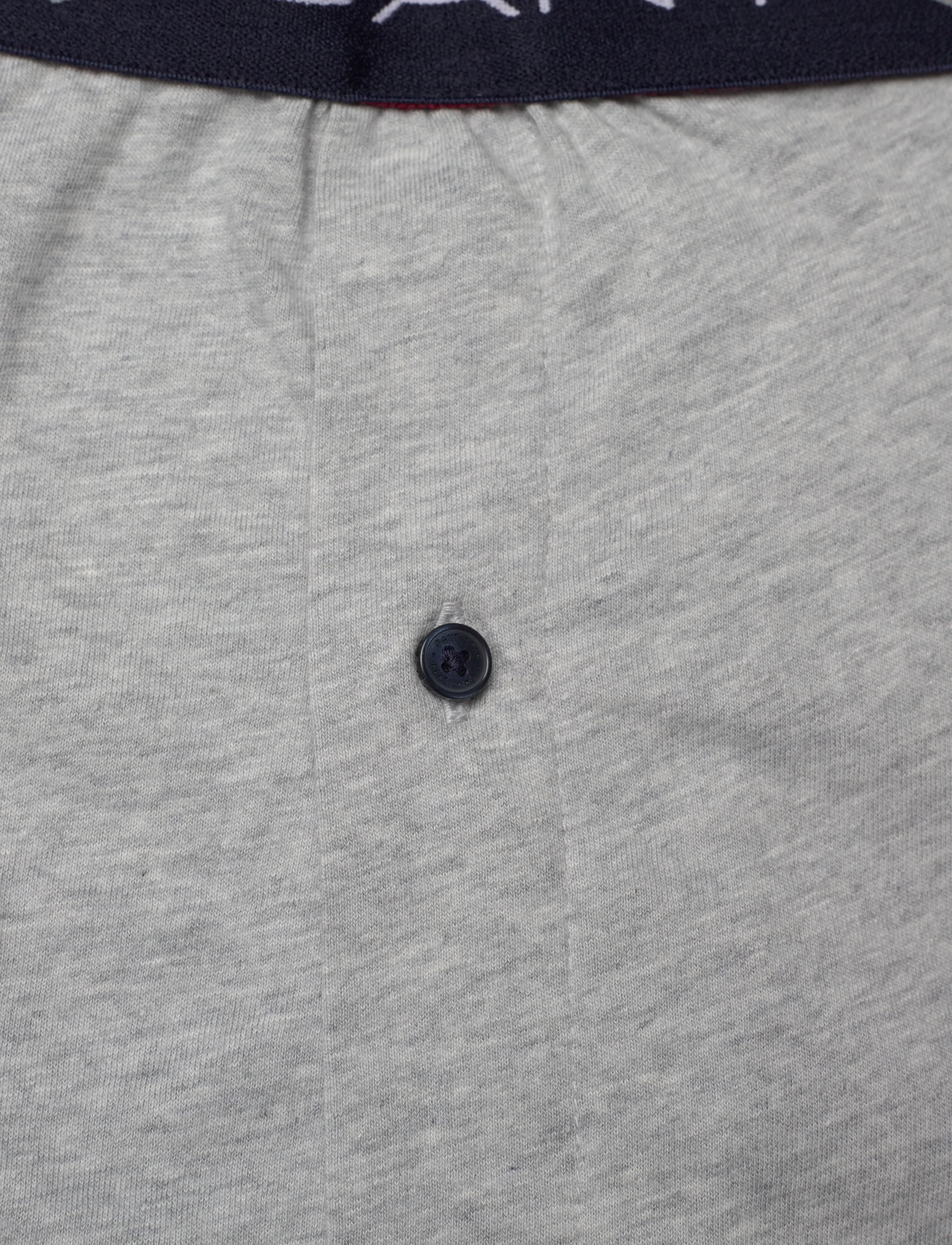 GANT - SHIELD PAJAMA SHORTS - light grey melange - 2