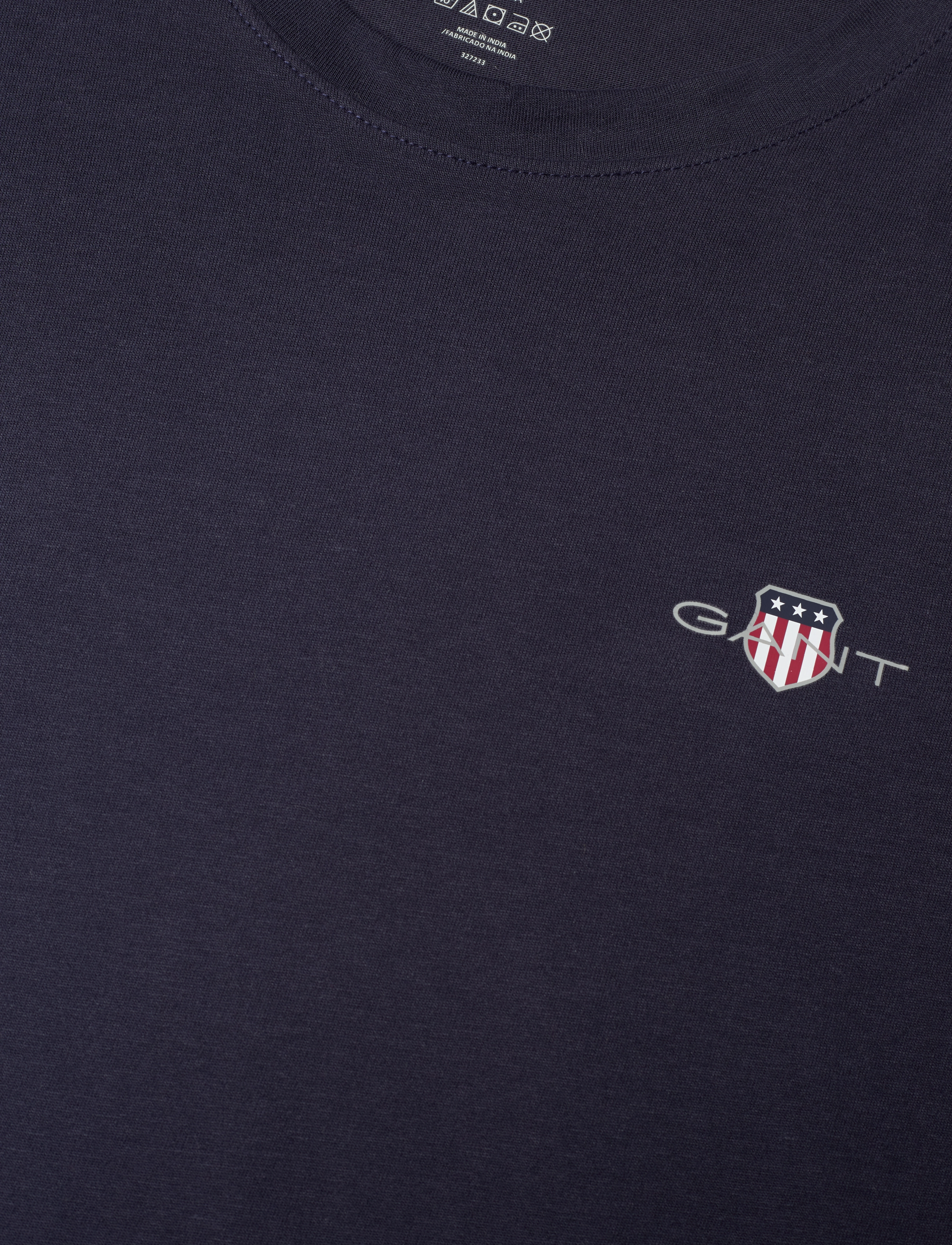 GANT - SHIELD PAJAMA T-SHIRT - evening blue - 4
