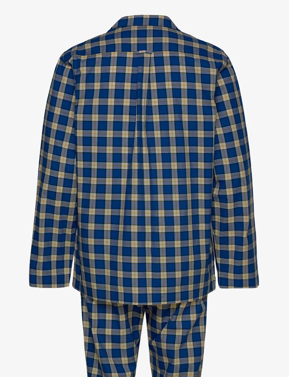 GANT - CHECK PAJAMA SET SHIRT AND PANTS - pidžamu komplekts - college blue - 1
