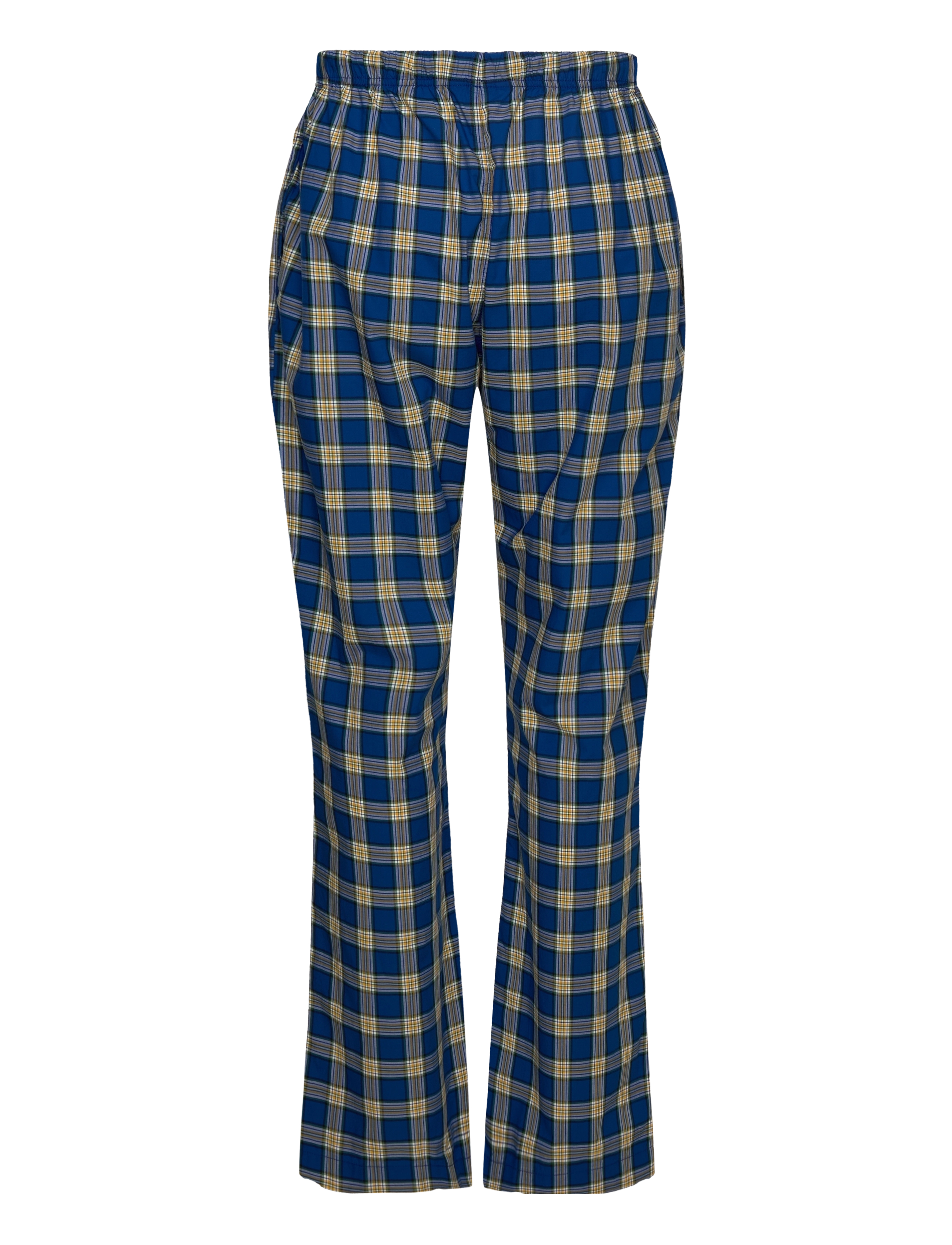GANT - CHECK PAJAMA SET SHIRT AND PANTS - college blue - 4