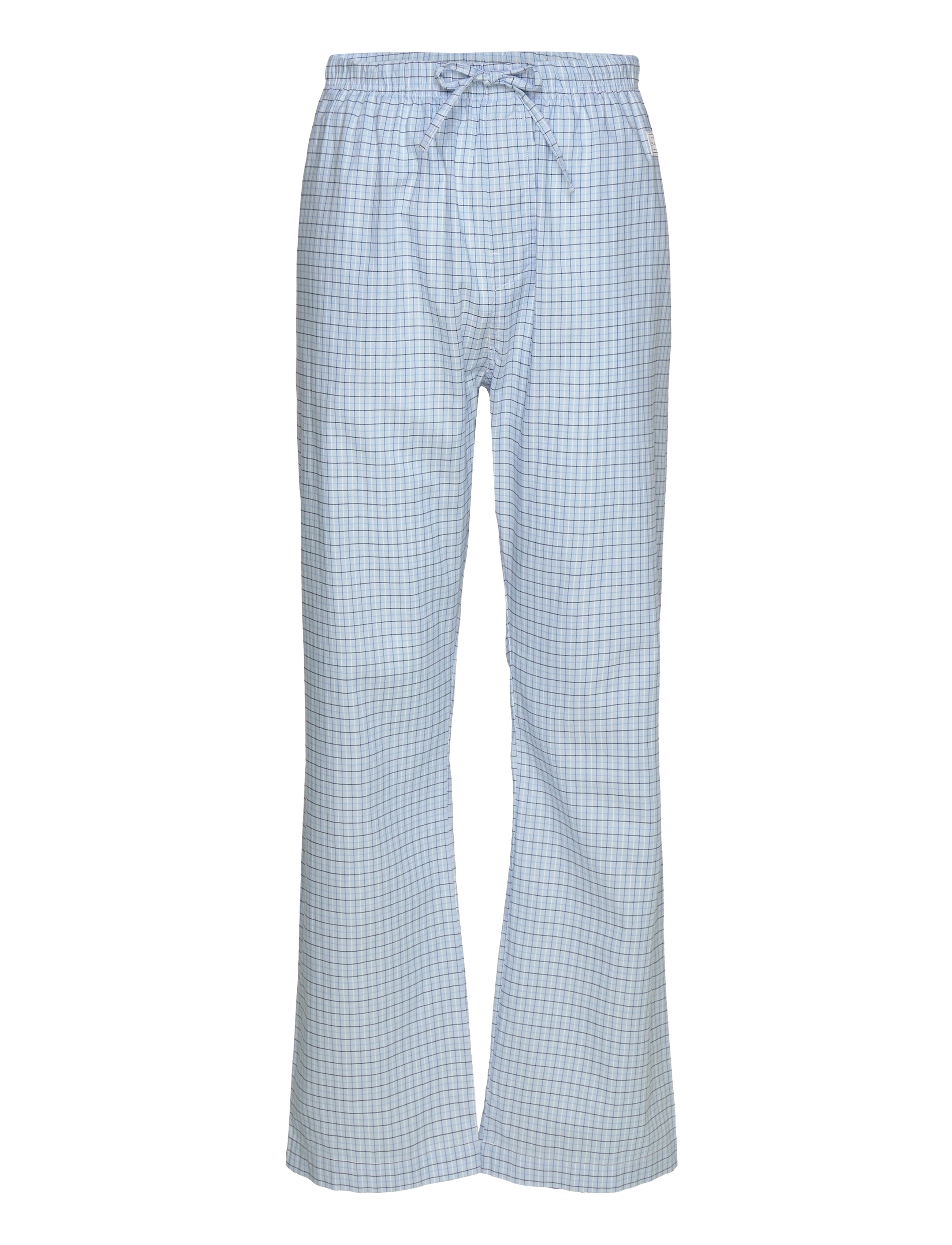 GANT - CHECK PAJAMA SET SHIRT AND PANTS - capri blue - 2