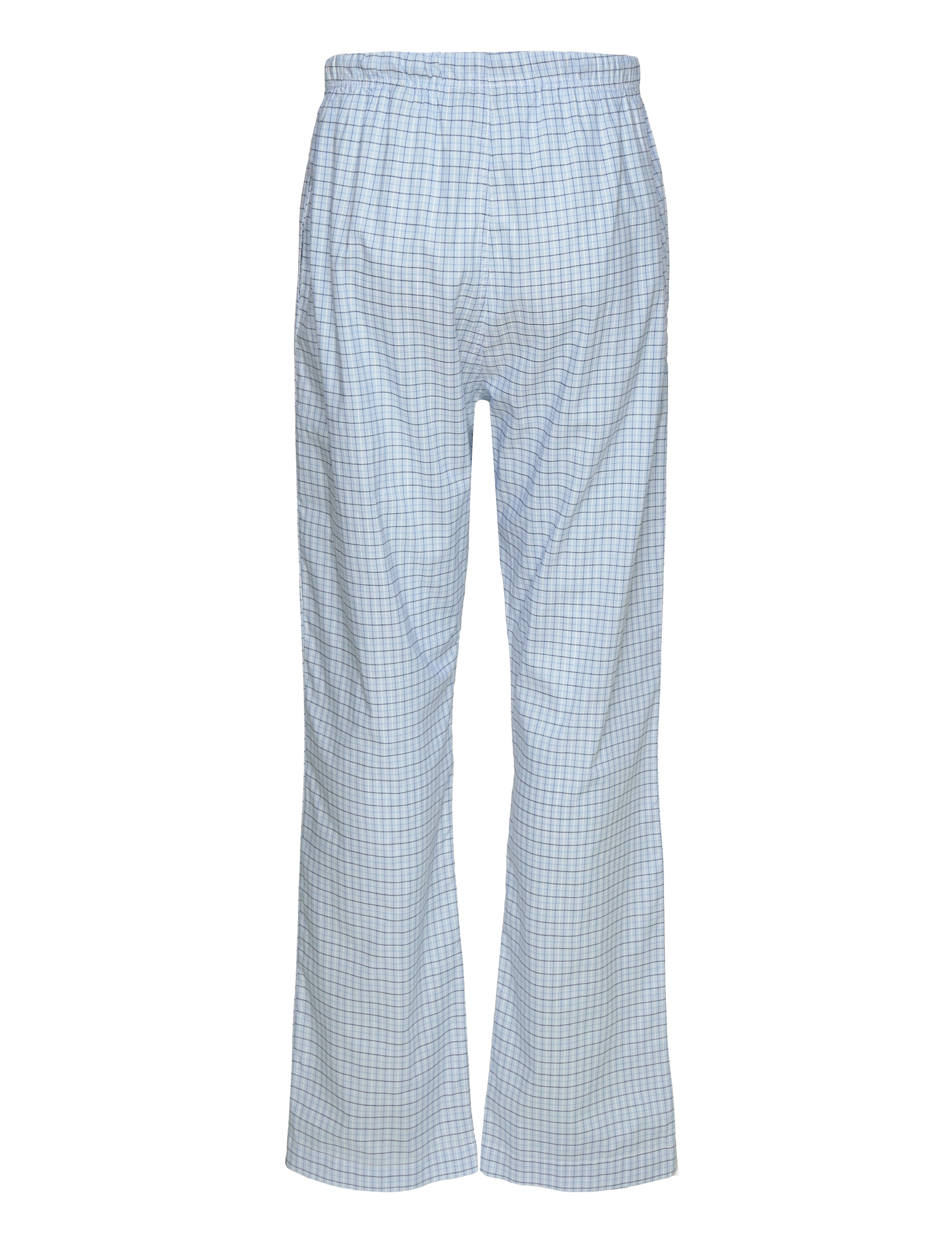 GANT - CHECK PAJAMA SET SHIRT AND PANTS - capri blue - 3