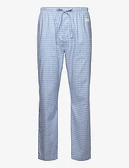 GANT - CHECK PAJAMA PANTS - spodnie piżamowe - capri blue - 0