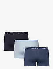 GANT - TRUNK 3-PACK - unterhosen im multipack - dusty blue sea - 1