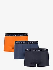 GANT - TRUNK 3-PACK - madalaimad hinnad - pumpkin orange - 0