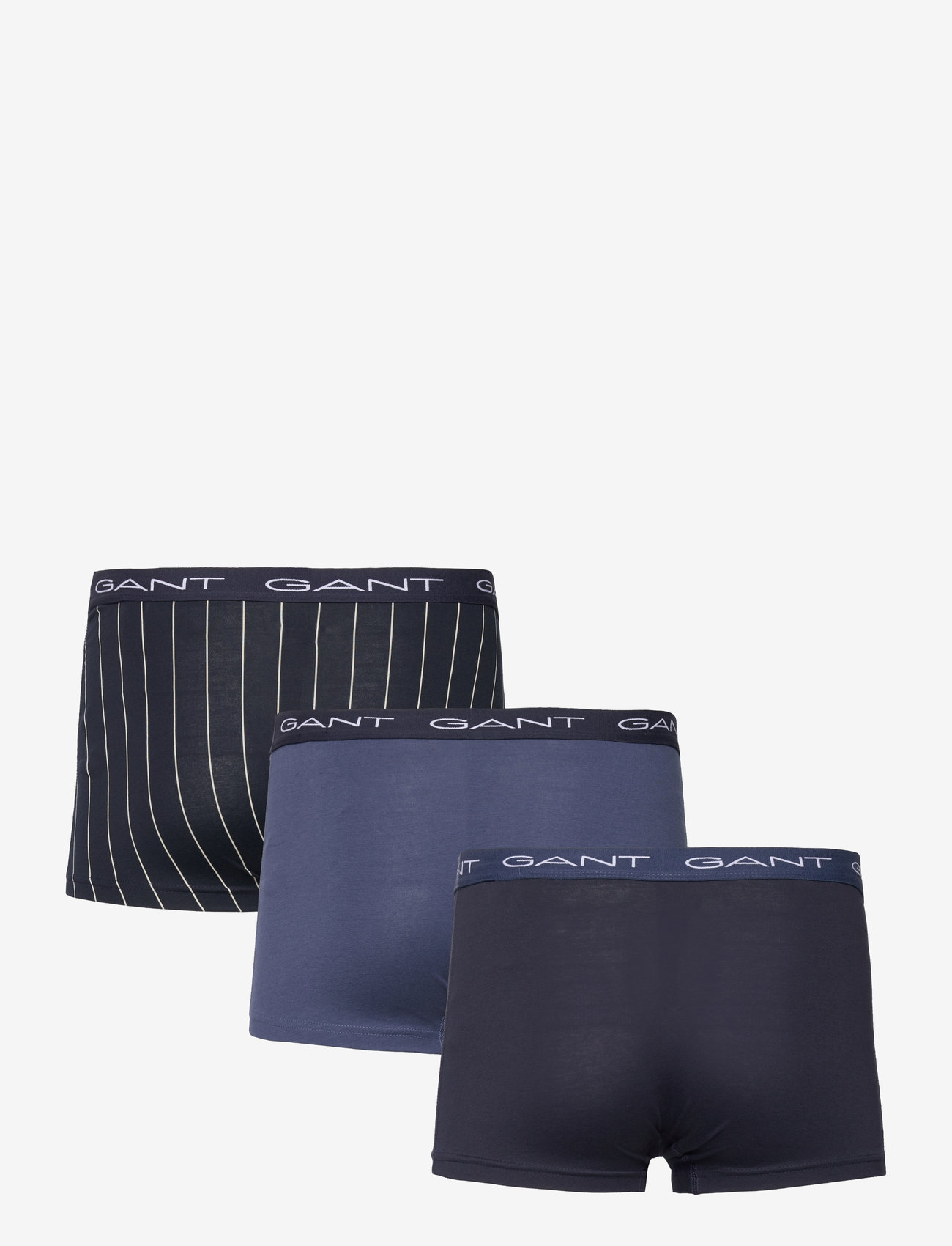 GANT - PINSTRIPE TRUNK 3-PACK - evening blue - 1