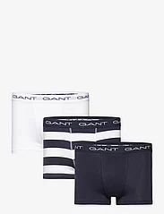 GANT - STRIPE TRUNK 3-PACK GIFT BOX - multipack underpants - evening blue - 0