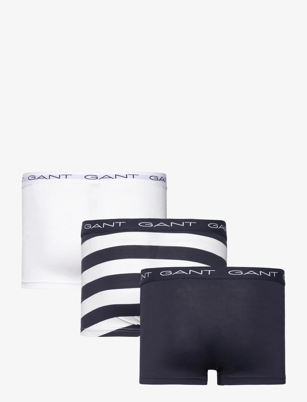 GANT - STRIPE TRUNK 3-PACK GIFT BOX - multipack underpants - evening blue - 1