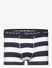 GANT - STRIPE TRUNK 3-PACK GIFT BOX - multipack underpants - evening blue - 2