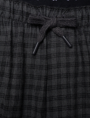 GANT - FLANNEL PJ SET PANTS AND SHIRT GB - pyjamasset - dark grey melange - 6