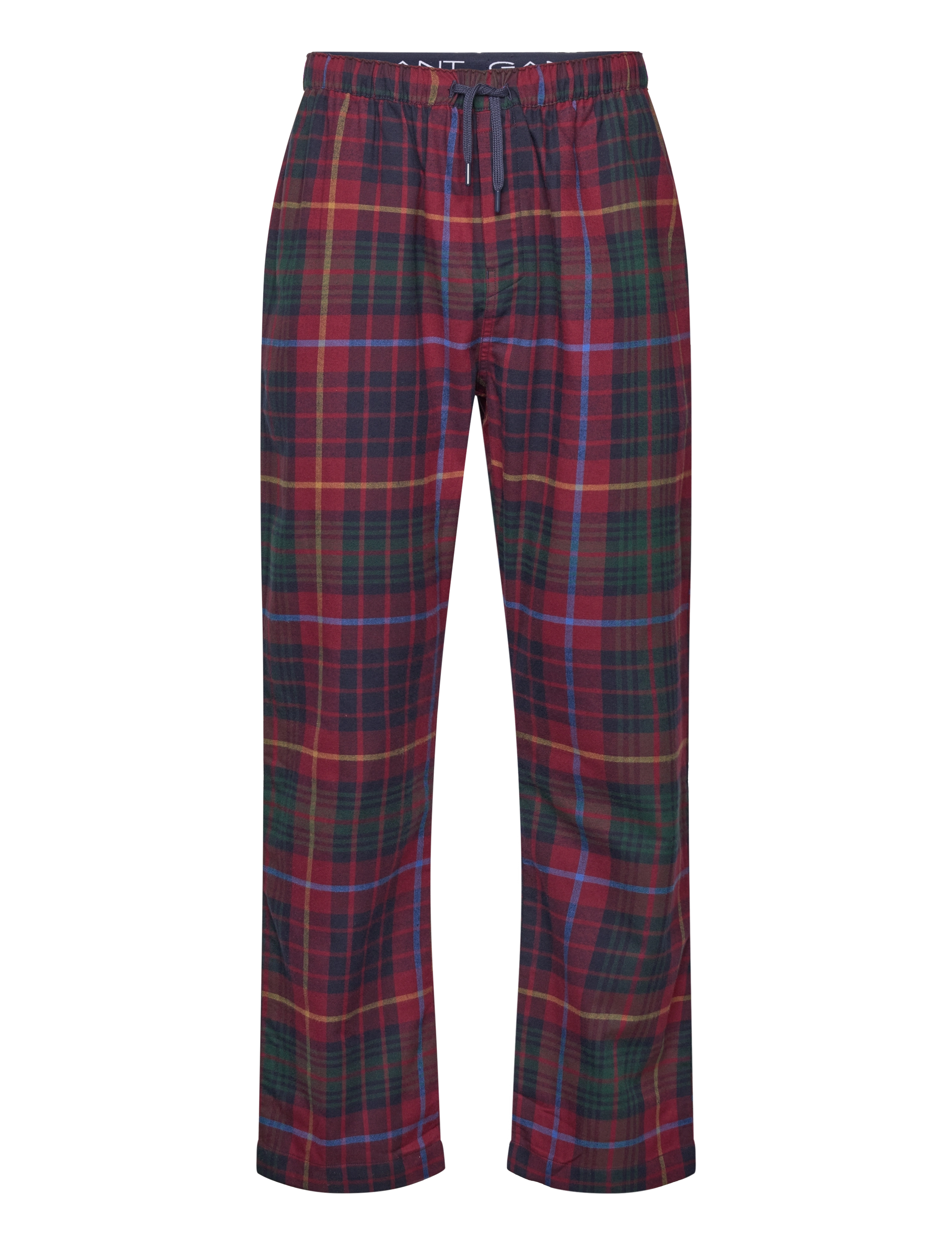 CHECK PAJAMA PANTS - PLUMPED