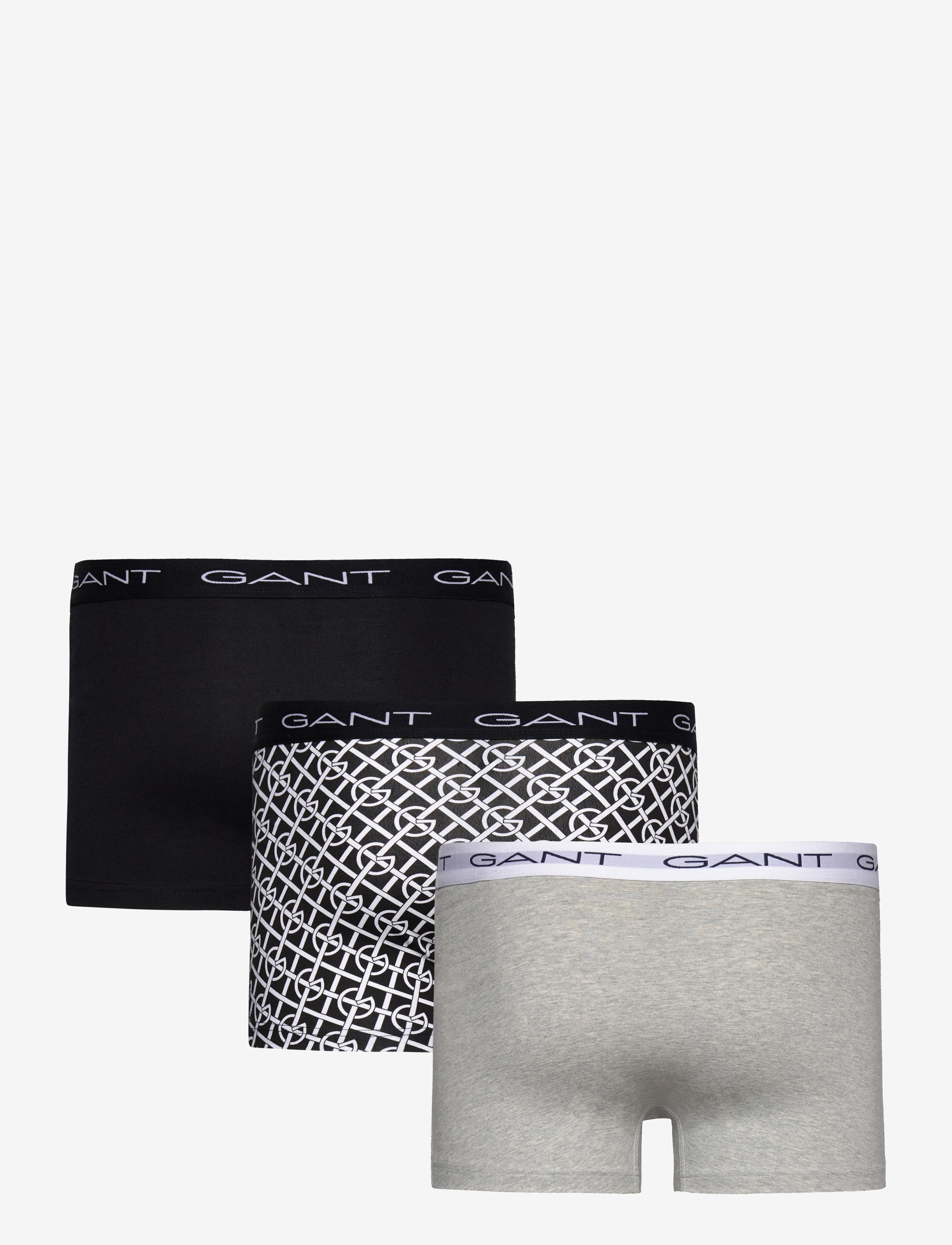 GANT - G PATTERN TRUNK 3-PACK - black - 1