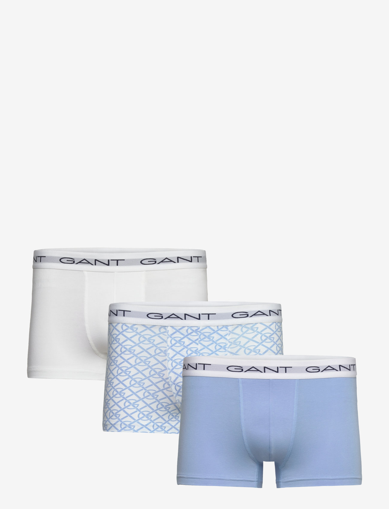 GANT - G PATTERN TRUNK 3-PACK - shade blue - 0