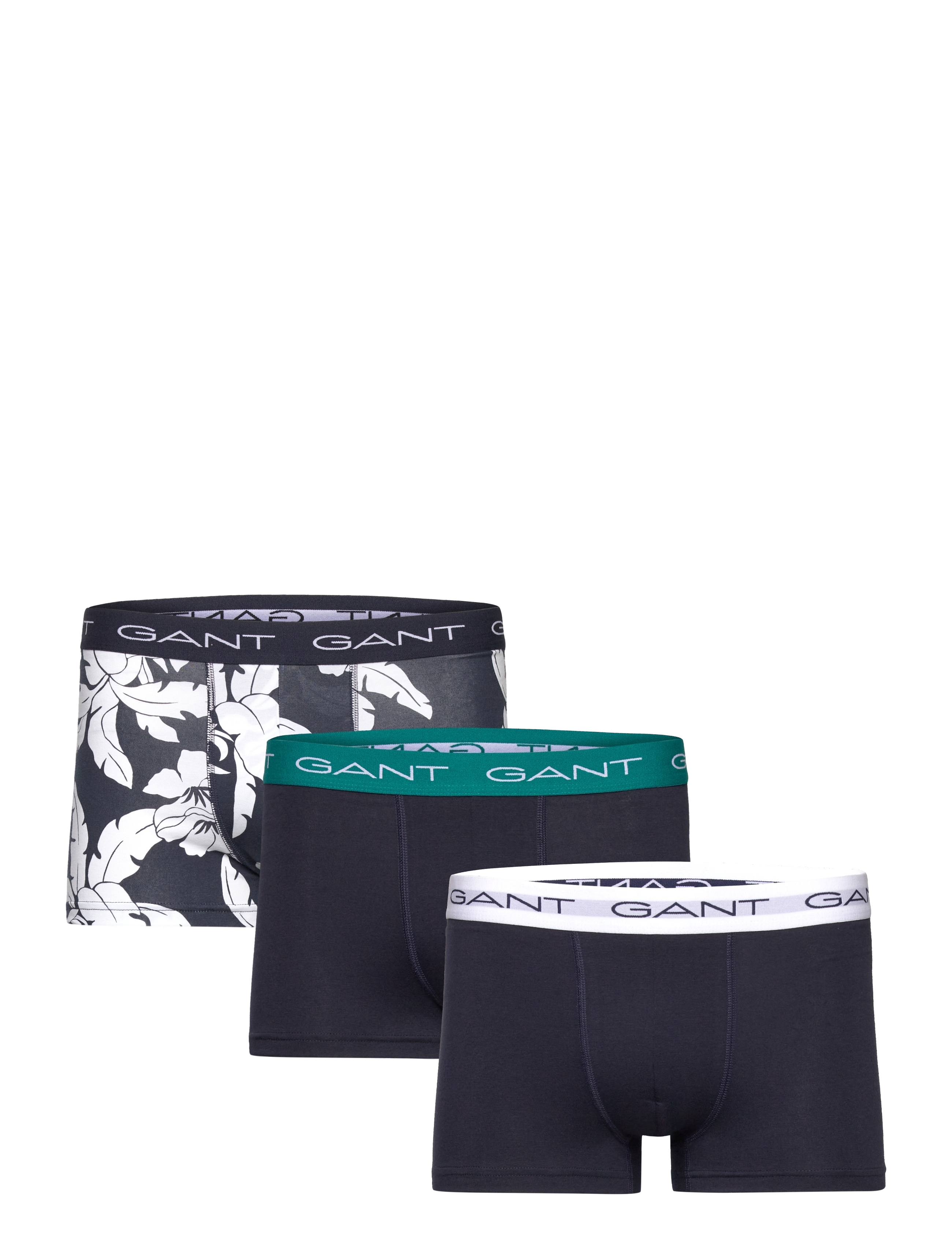 PALM LEI PRINT TRUNK 3-PACK - EVENING BLUE