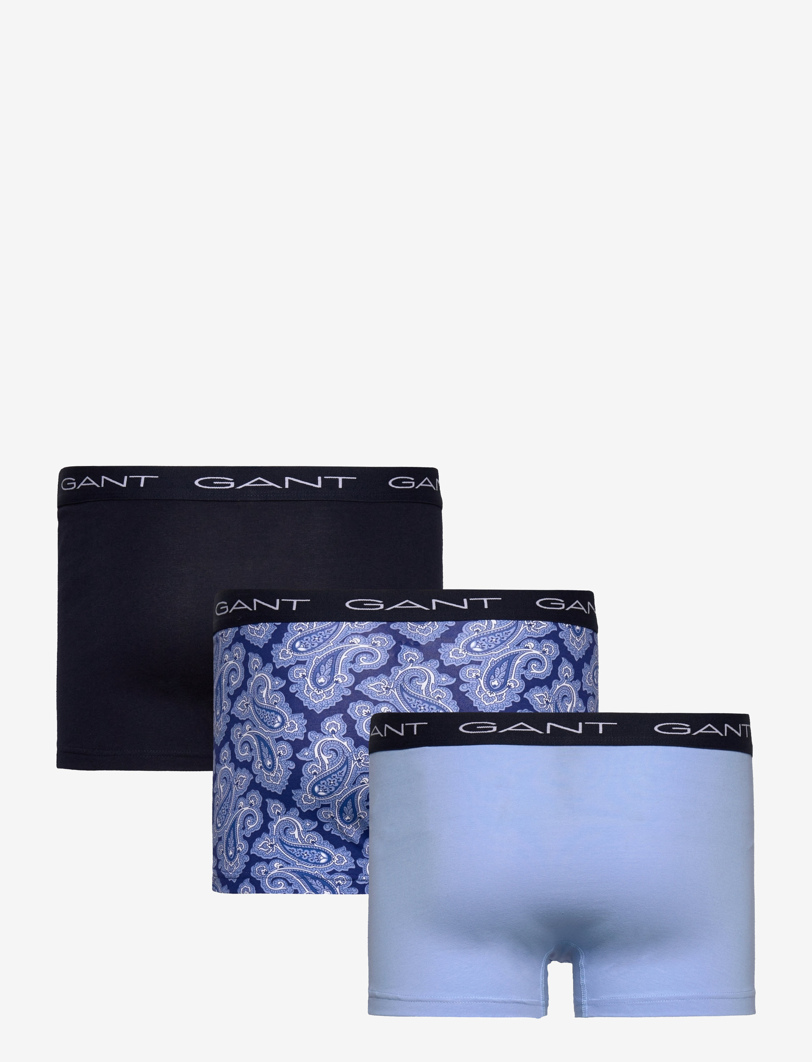 GANT - PAISLEY PRINT TRUNK 3-PACK - college blue - 1