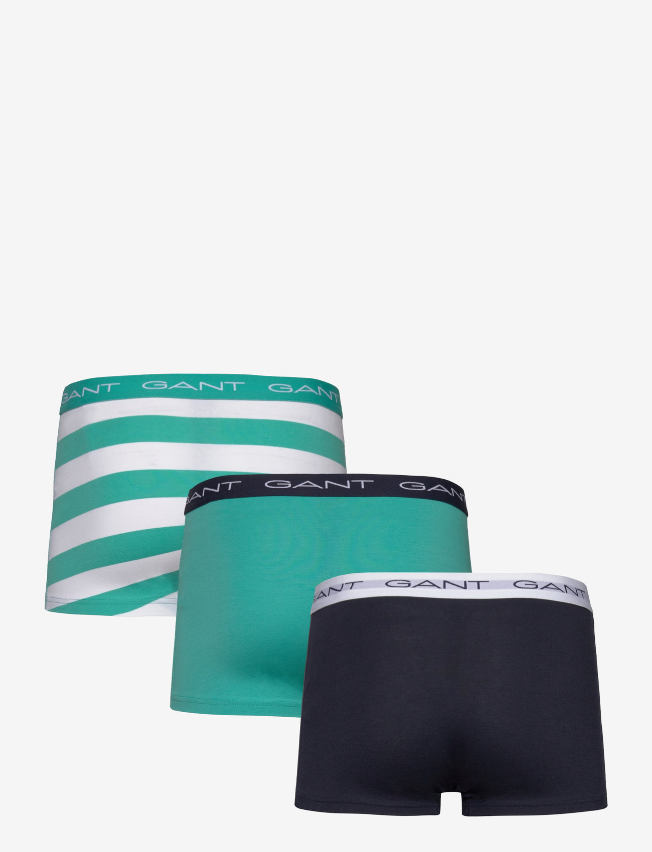 GANT - STRIPE TRUNK 3-PACK - lagoon blue - 3