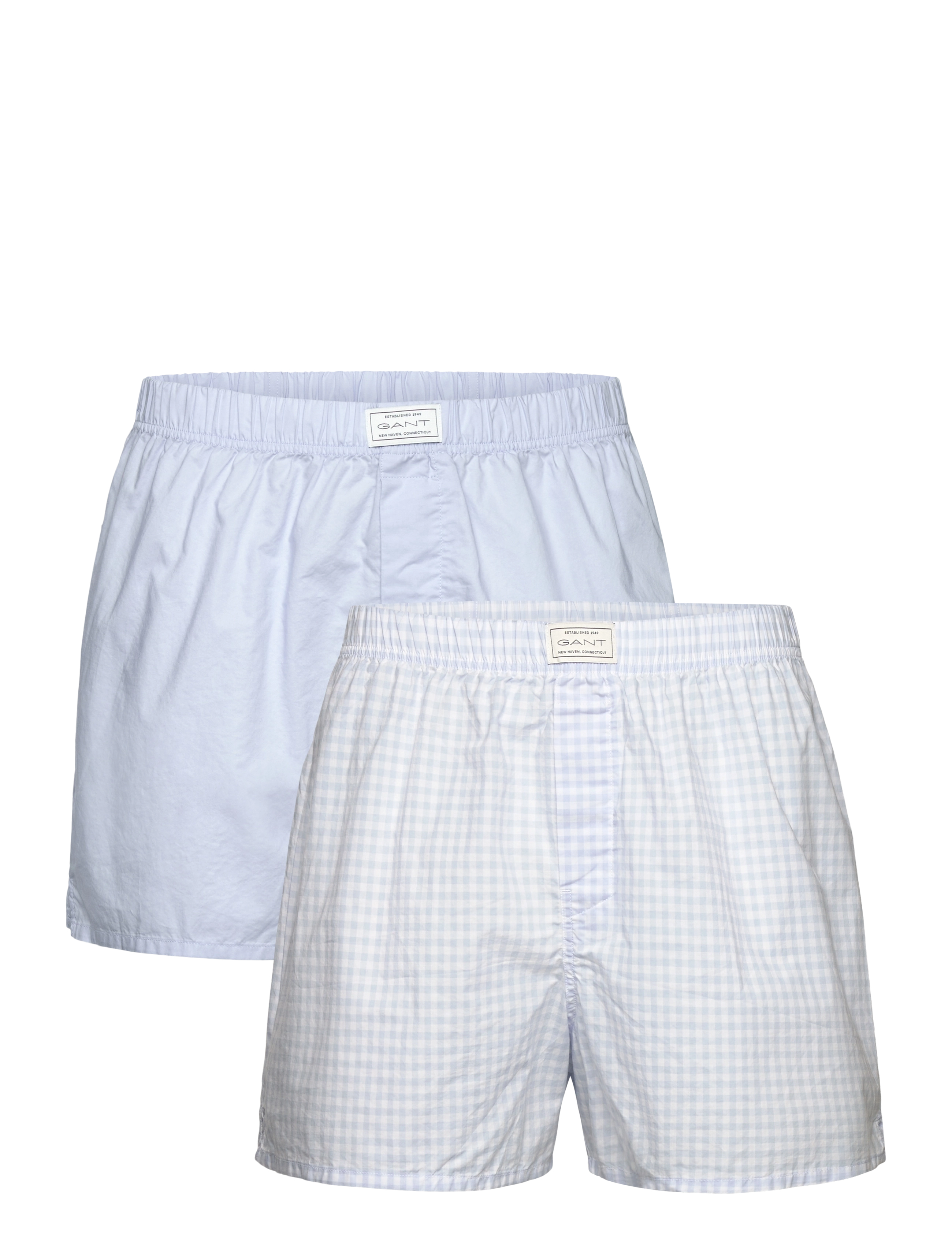 GANT BOXER SHORTS 2-PACK -  - LIGHT BLUE / blue