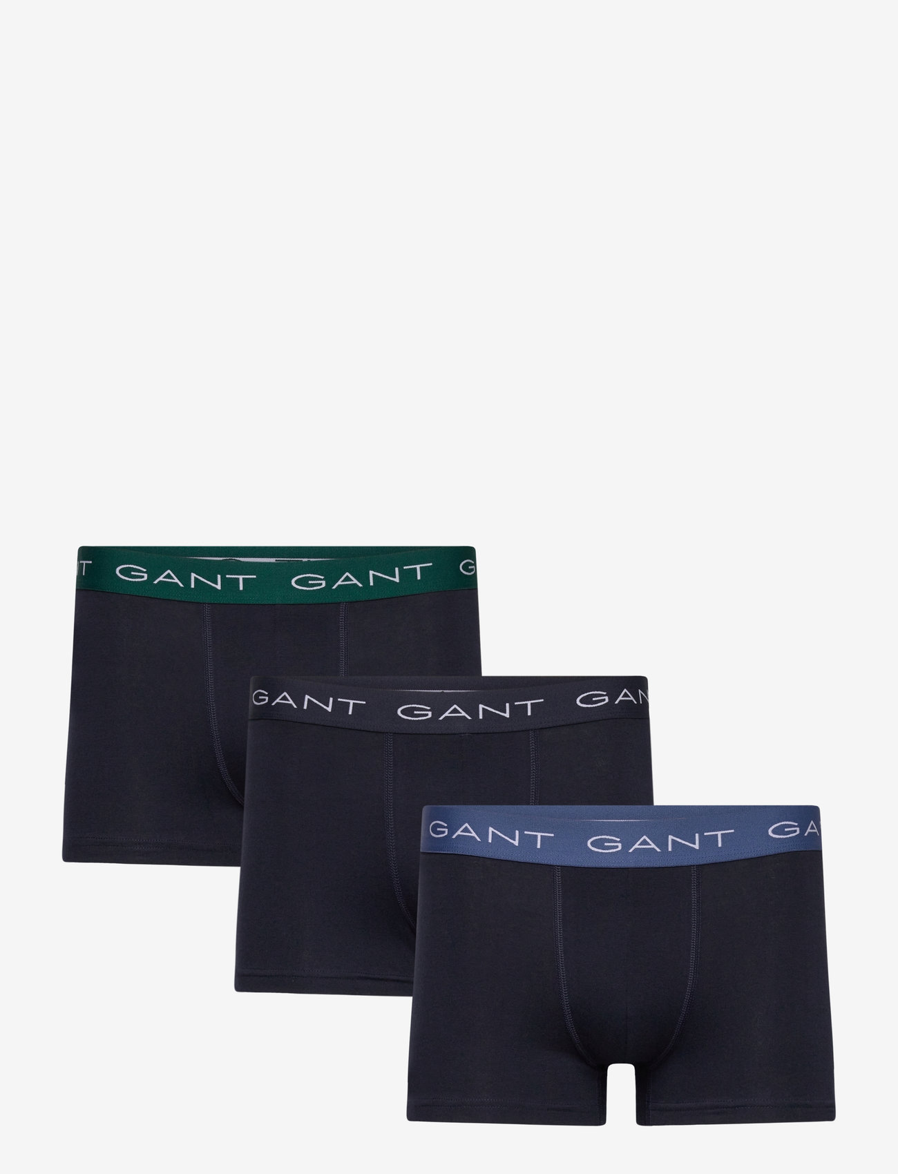 Gant - TRUNK 3-PACK - laveste priser - deep forest - 0