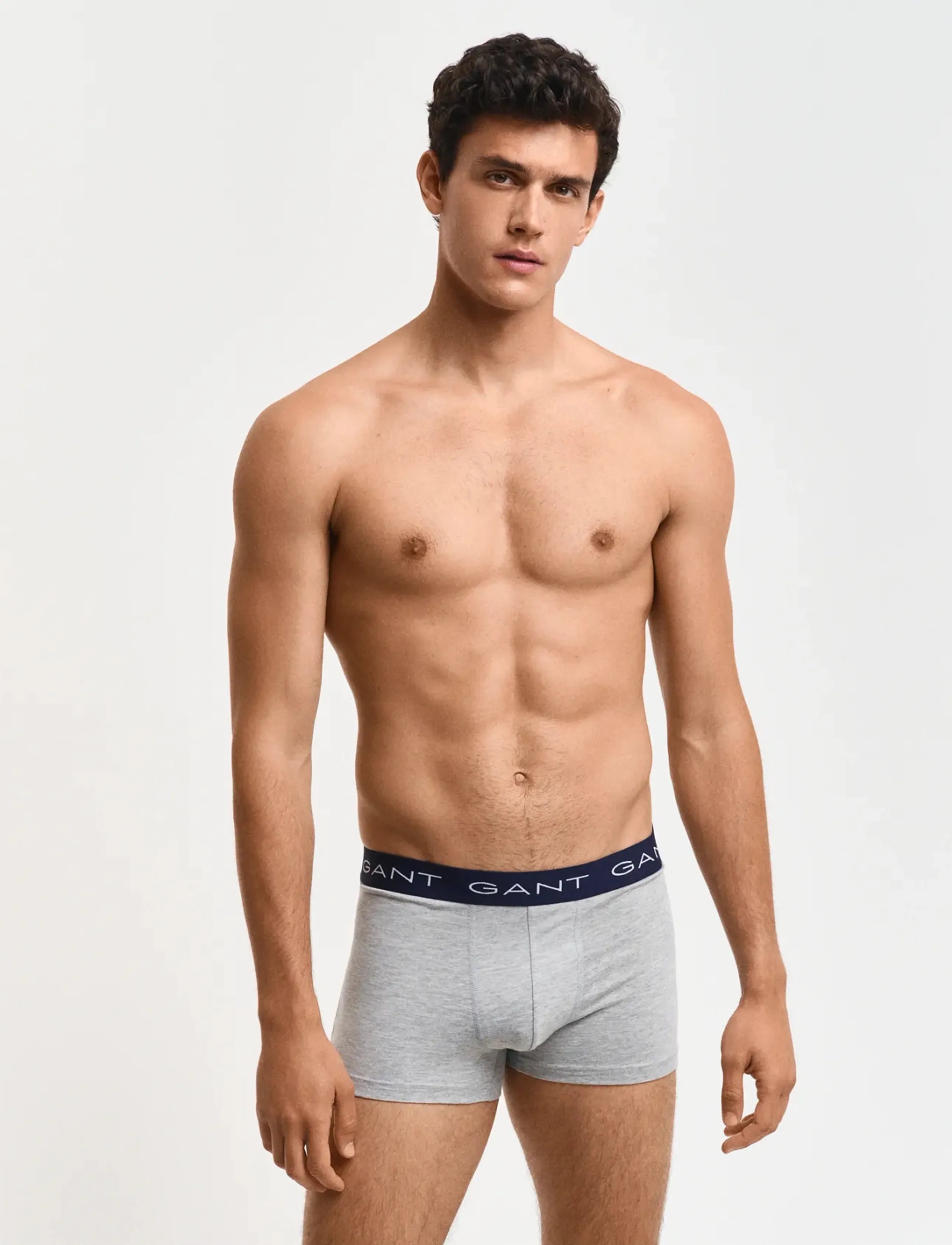 Gant - TRUNK 3-PACK - boxer briefs - light grey melange - 2
