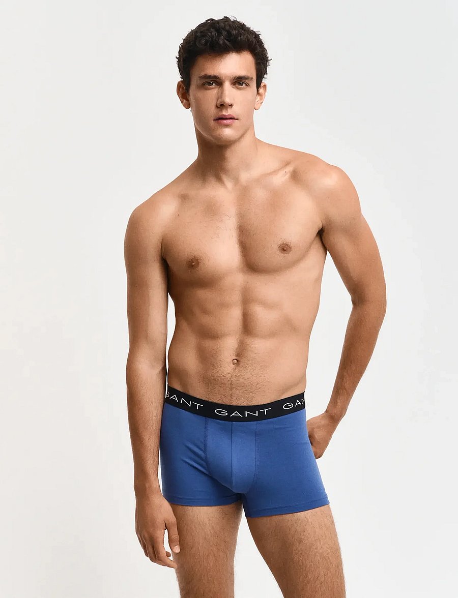 Gant - TRUNK 3-PACK - multipack underbukser - vintage blue - 2