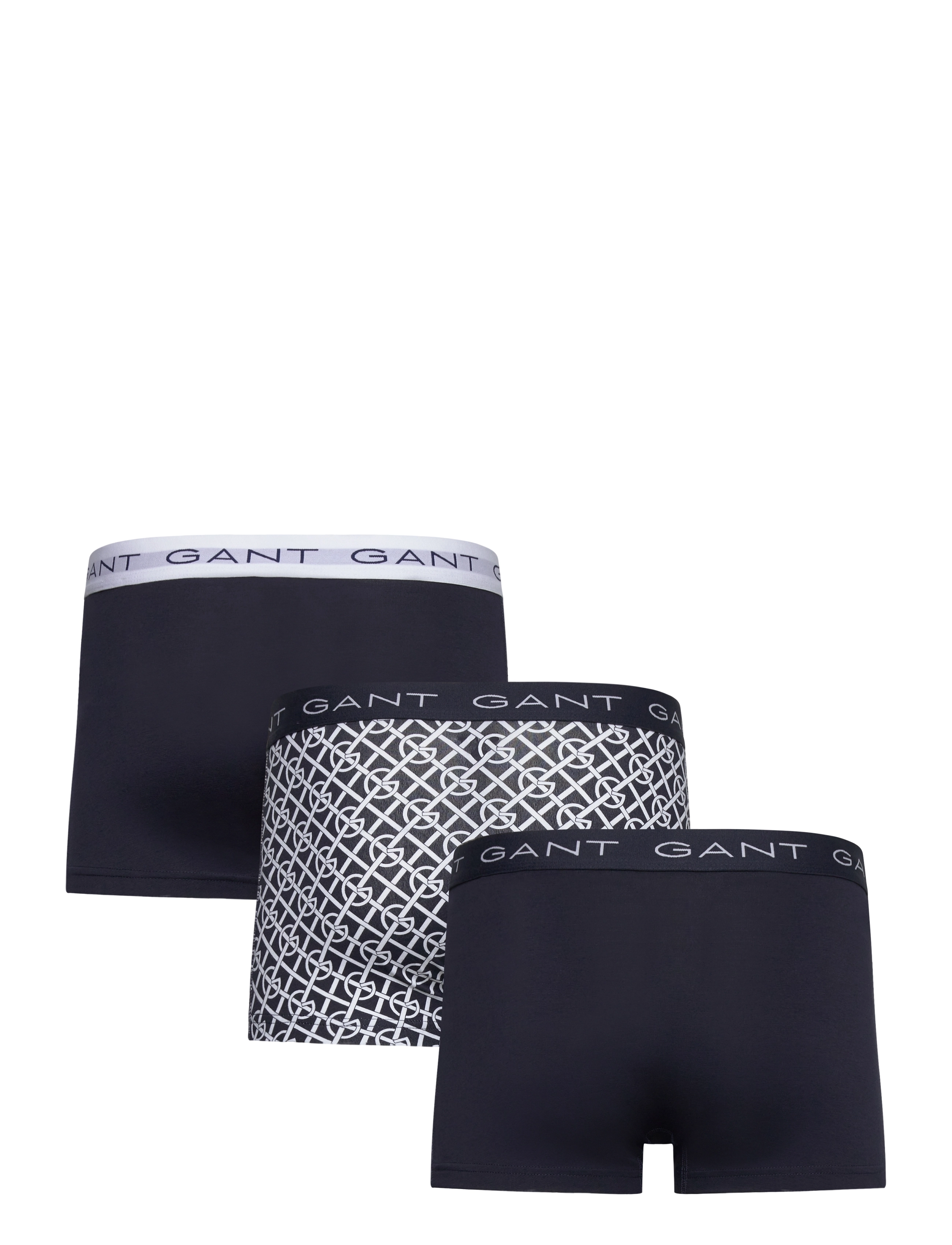 Gant - G PATTERN TRUNK 3-PACK - boxerkalsonger - evening blue - 4
