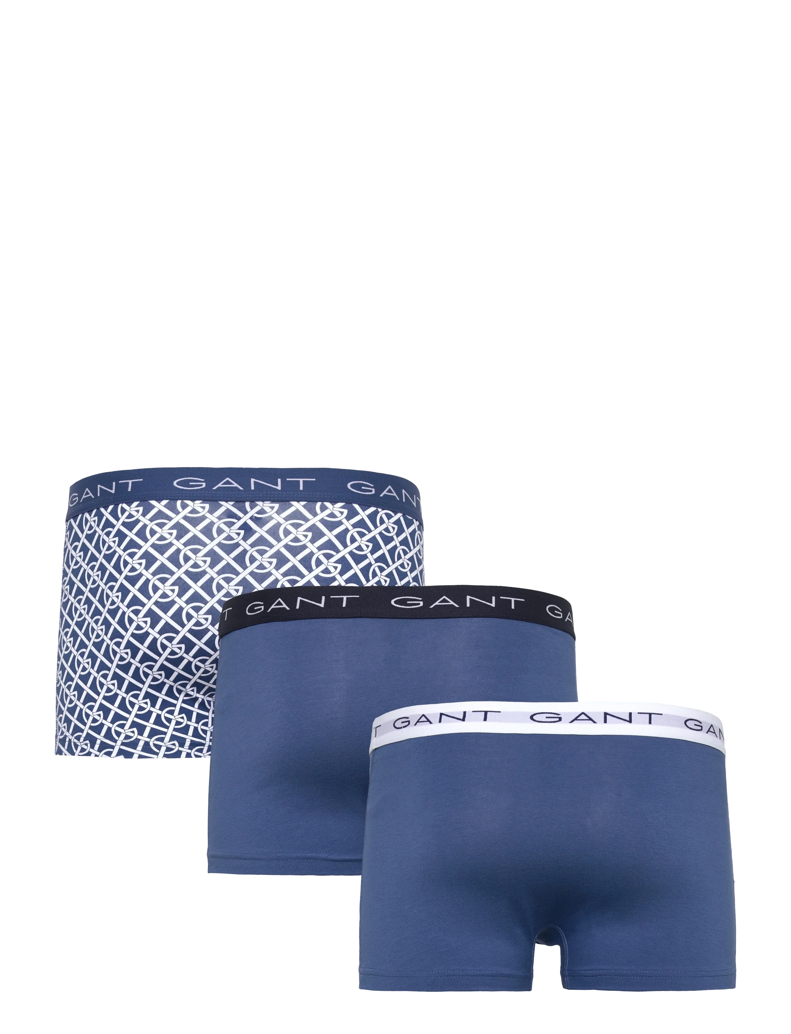 Gant - G PATTERN TRUNK 3-PACK - bokserit - vintage blue - 5