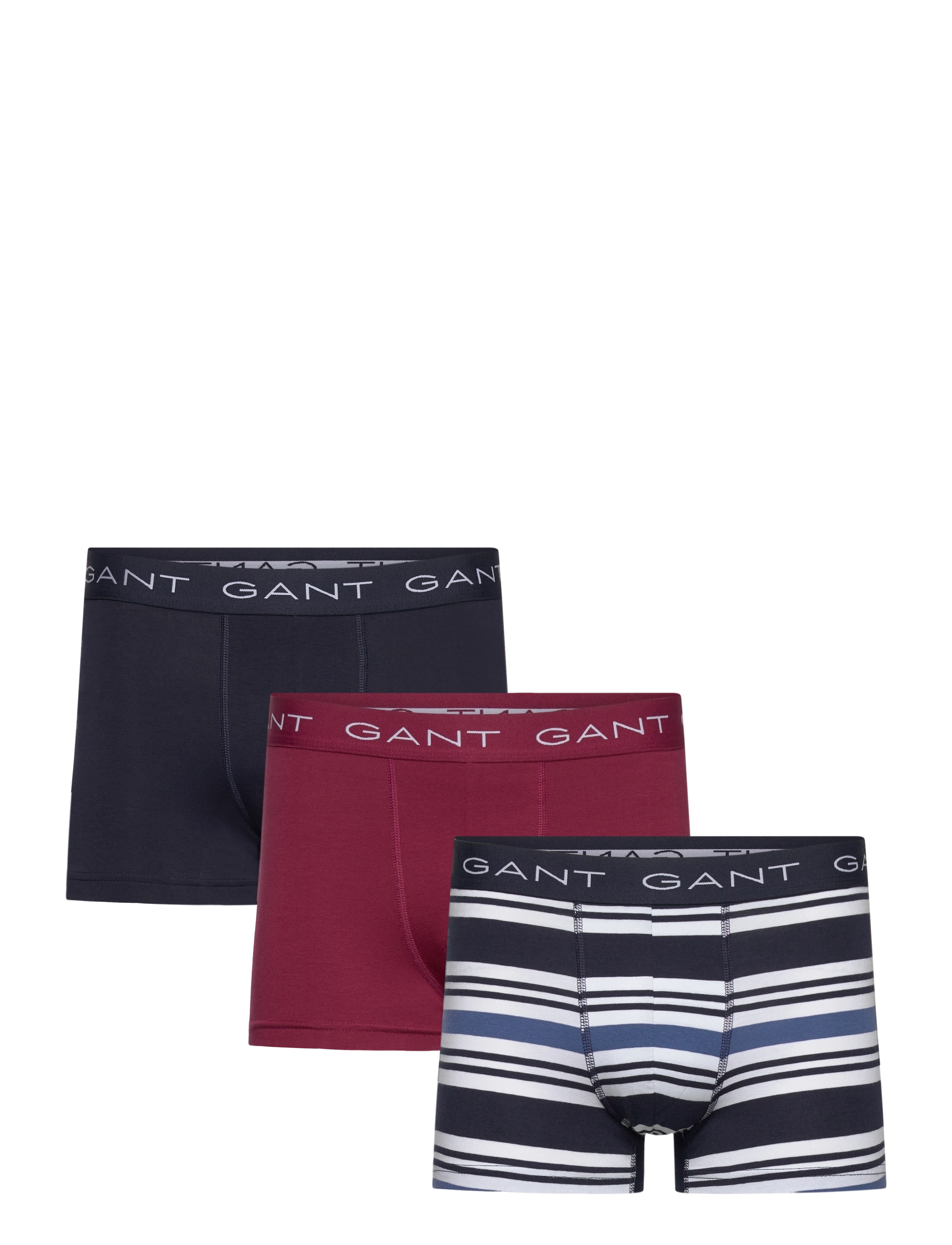 Gant MULTISTRIPE TRUNK 3-PACK - Aluspesu - EVENING BLUE / navy