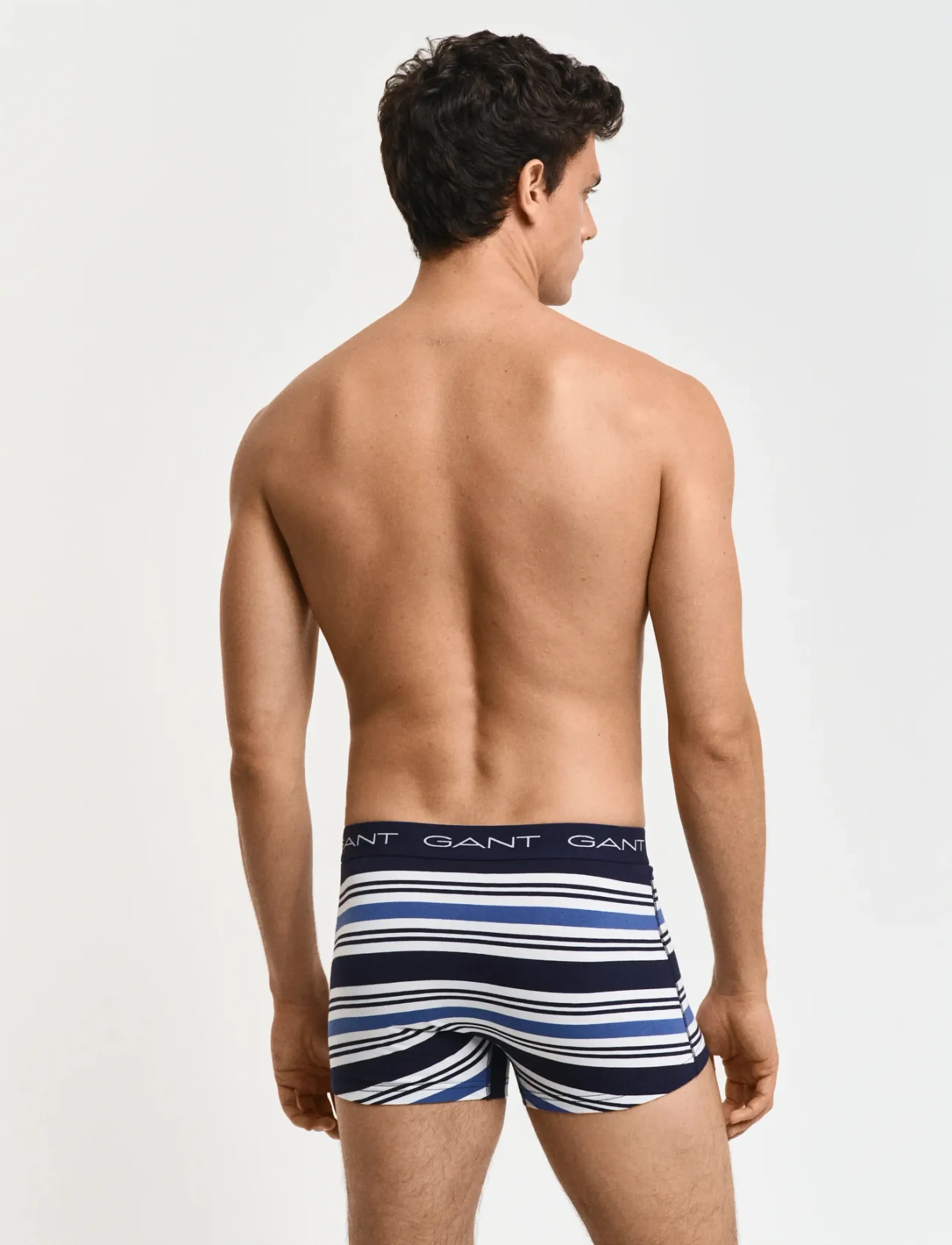 Gant - MULTISTRIPE TRUNK 3-PACK - multipack underpants - evening blue - 3