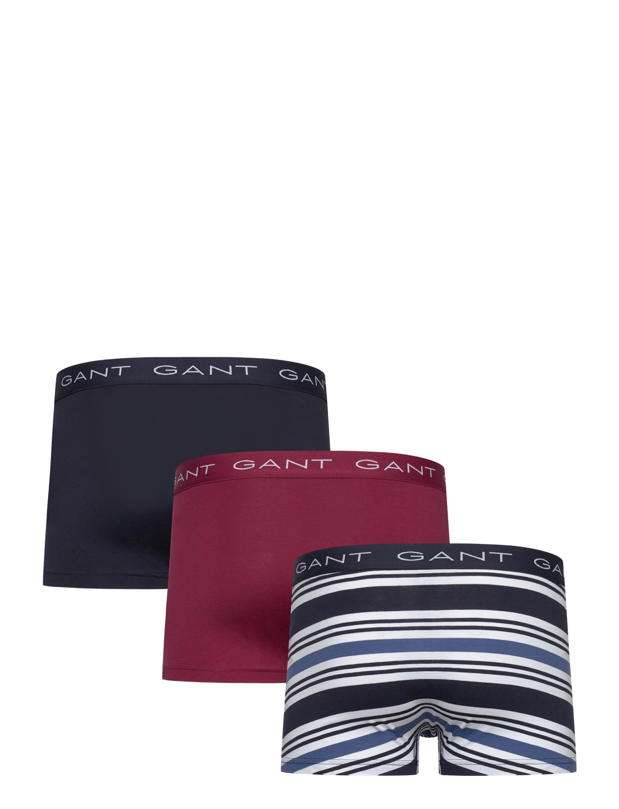 Gant - MULTISTRIPE TRUNK 3-PACK - multipack underpants - evening blue - 4